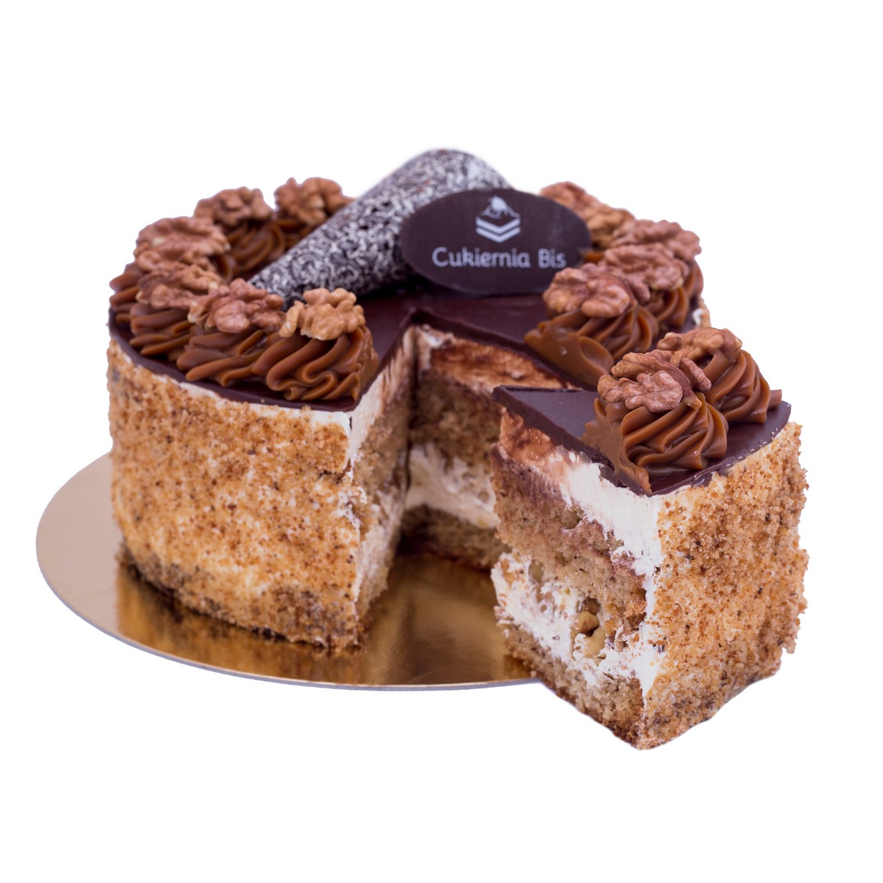 Tort orzechowy Cukiernia Bis Świdnica